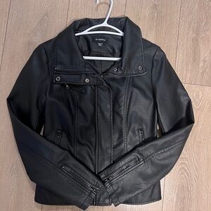 Vegan Leather jacket xs